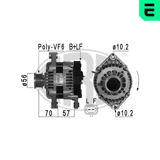 209018A - Alternator 