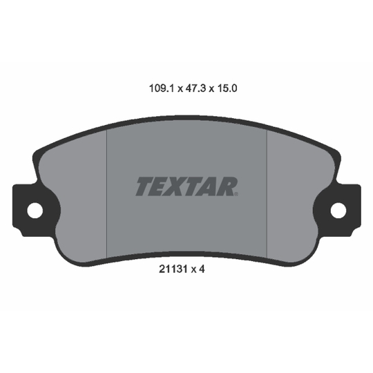 2113102 - Brake Pad Set, disc brake 