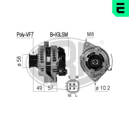 210775A - Alternator 