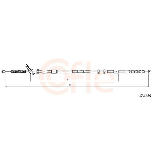 92.17.1489 - Cable, parking brake 