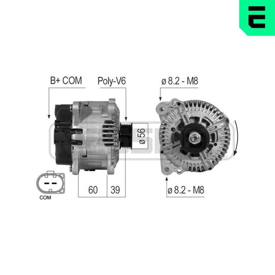 210551 - Alternator 