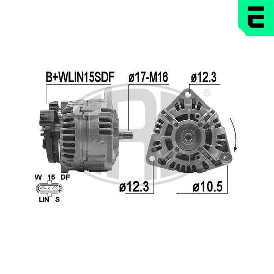 209503 - Alternator 