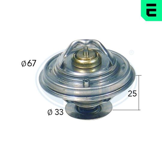 350140 - Thermostat, coolant 