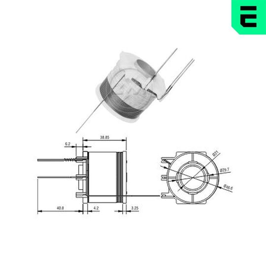 ZM242093 - Solenoid Switch, starter 