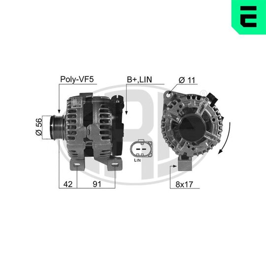 210440A - Alternator 