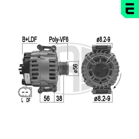 209194A - Alternator 