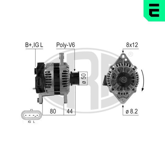 210643A - Alternator 