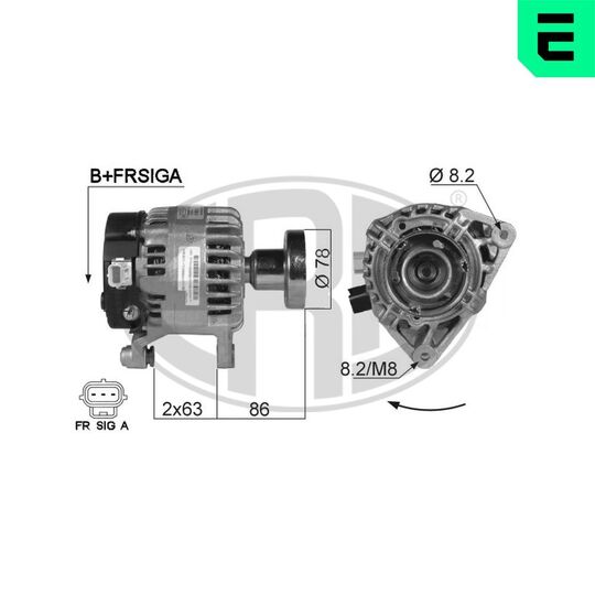 210013 - Alternator 