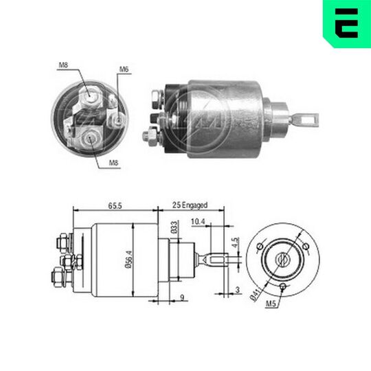 ZM4473 - Solenoid Switch, starter 