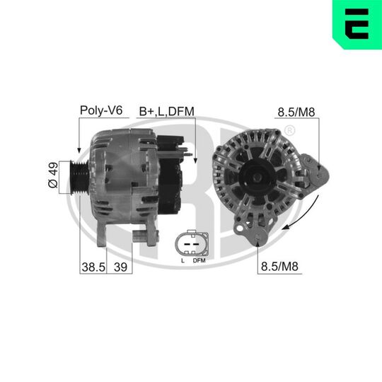 210544A - Alternator 