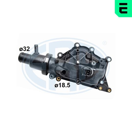 350609A - Thermostat, coolant 