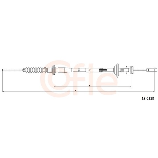 92.18.6113 - Clutch Cable 