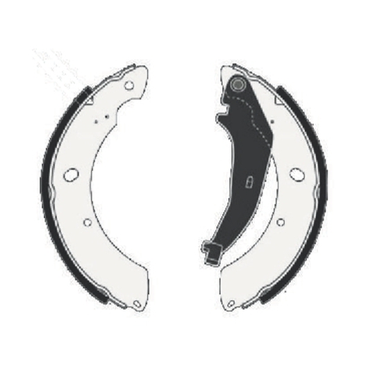 91086700 - Brake Shoe Set 