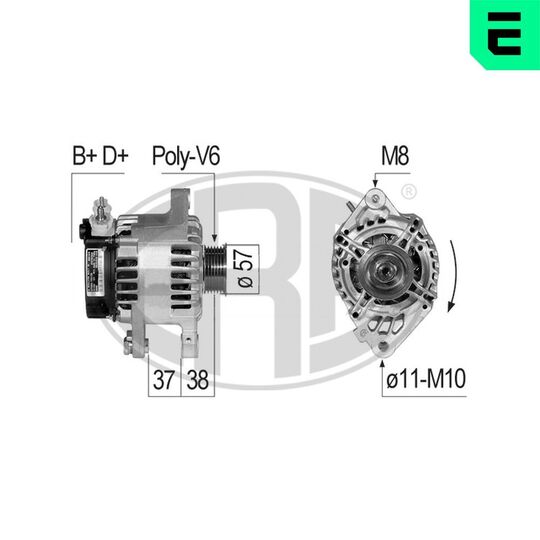 210830A - Alternator 