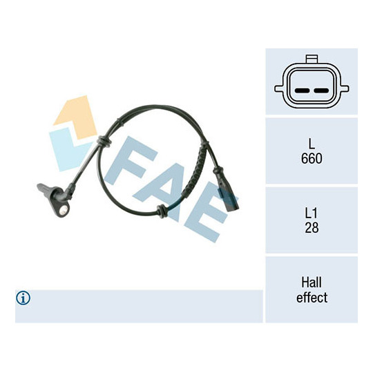 78411 - Sensor, wheel speed 