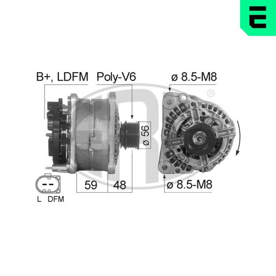 210823A - Alternator 