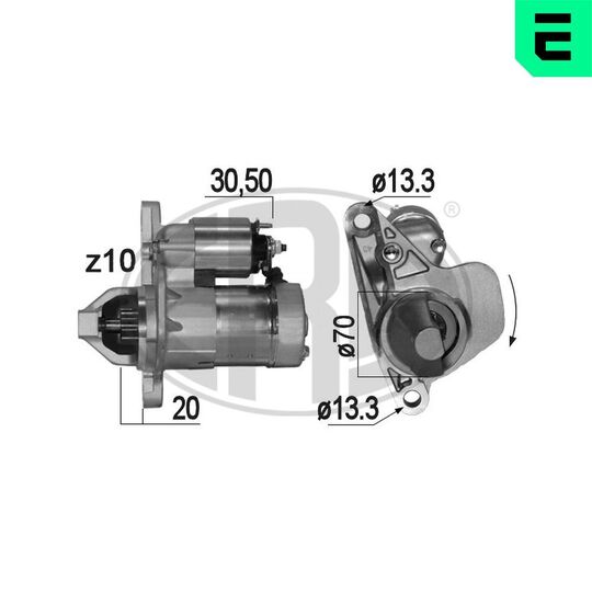 220847 - Startmotor 