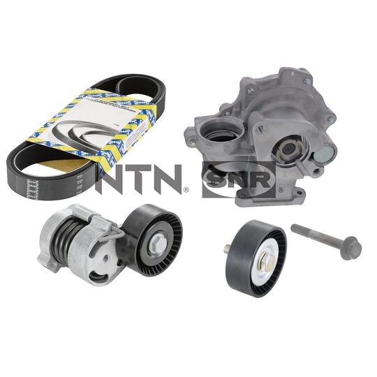 KAP850.010 - Water Pump + V-Ribbed Belt Set 