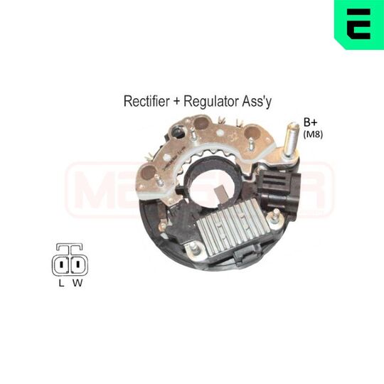 215942 - Rectifier, alternator 