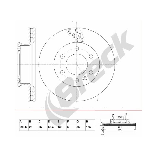 BR 352 VA100 - Brake Disc 