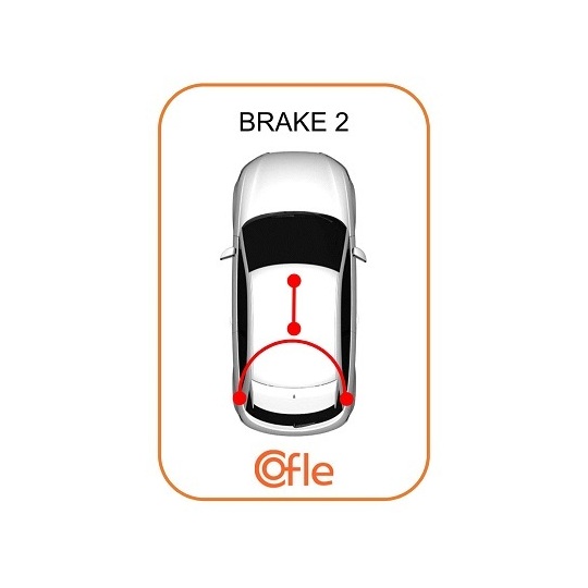 92.11.5783 - Cable, parking brake 