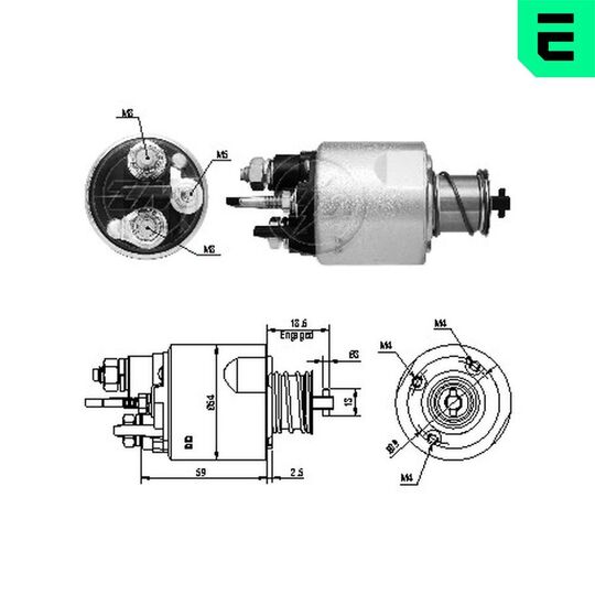 ZM5494 - Magnetlülitus, starter 