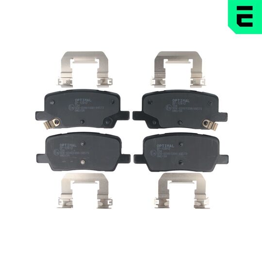 BP-12812 - Brake Pad Set, disc brake 