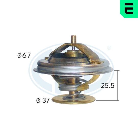 350158 - Thermostat, coolant 