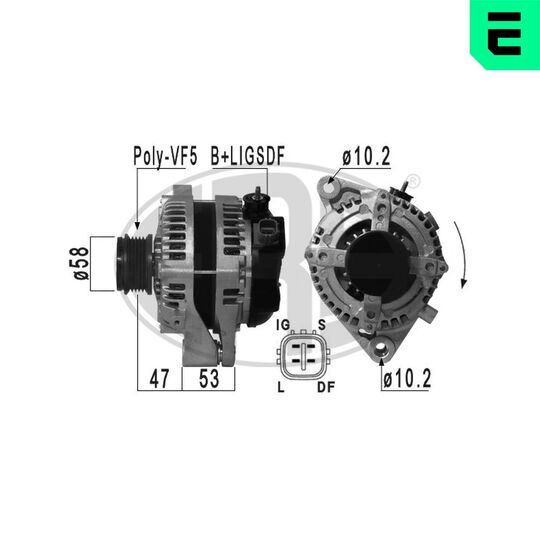 210930A - Alternator 