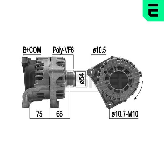 209207 - Alternator 