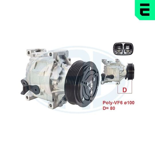 670098 - Compressor, air conditioning 