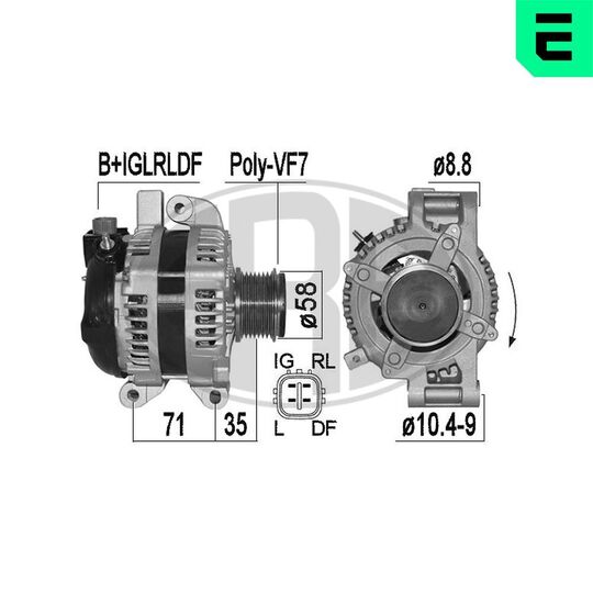 209517A - Alternator 