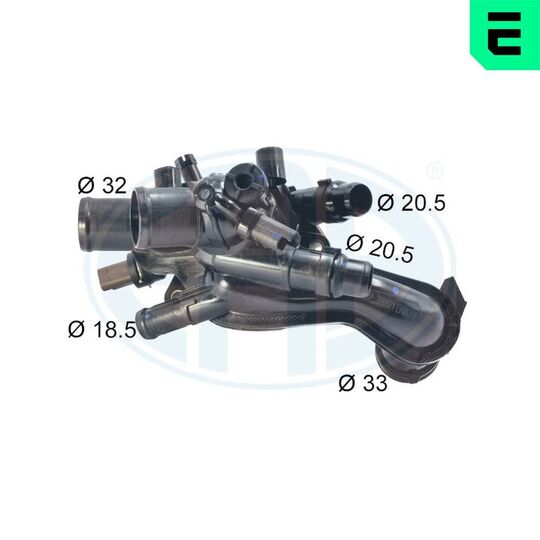 350571A - Thermostat, coolant 