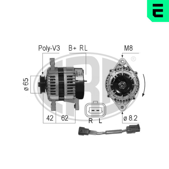 210683 - Alternator 