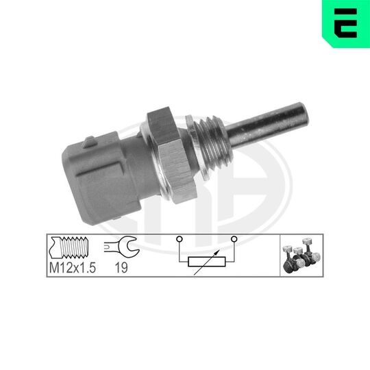 330135 - Sensor, coolant temperature 