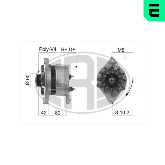 210182A - Alternator 