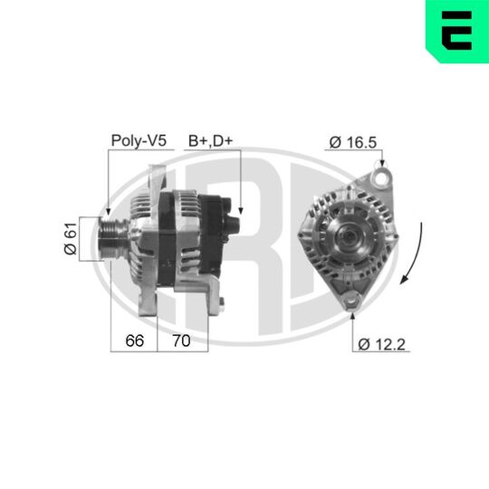 210254A - Alternator 