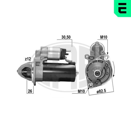 220671 - Startmotor 