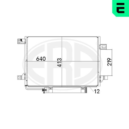 667002 - Condenser, air conditioning 