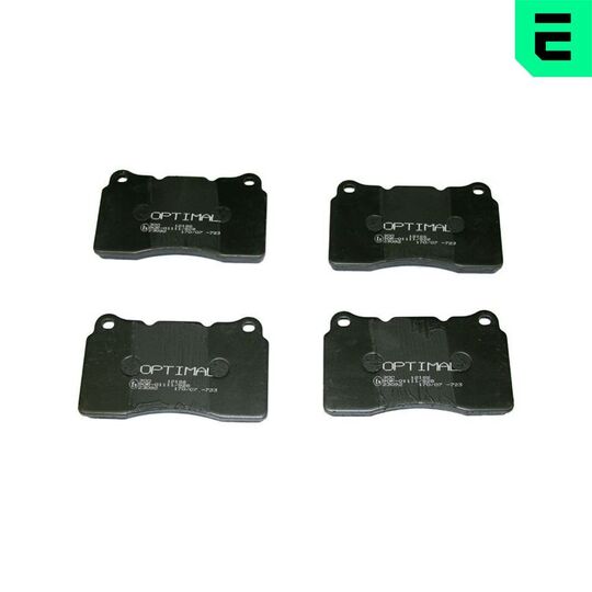 BP-12166 - Brake Pad Set, disc brake 