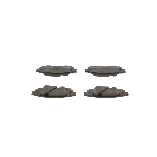 0 986 424 912 - Brake Pad Set, disc brake 