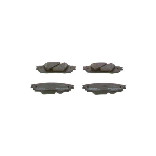 0 986 424 912 - Brake Pad Set, disc brake 