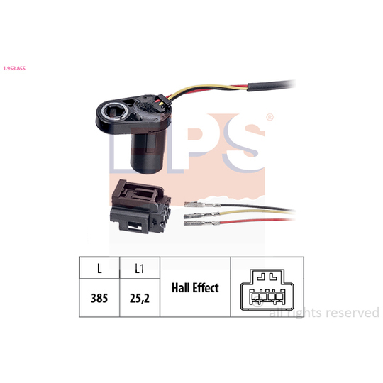 1.953.855 - RPM Sensor, automatic transmission 