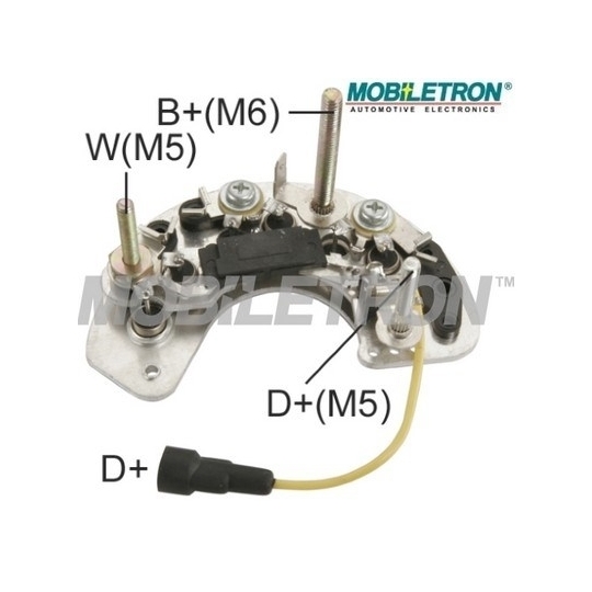 RL-10H - Rectifier, alternator 