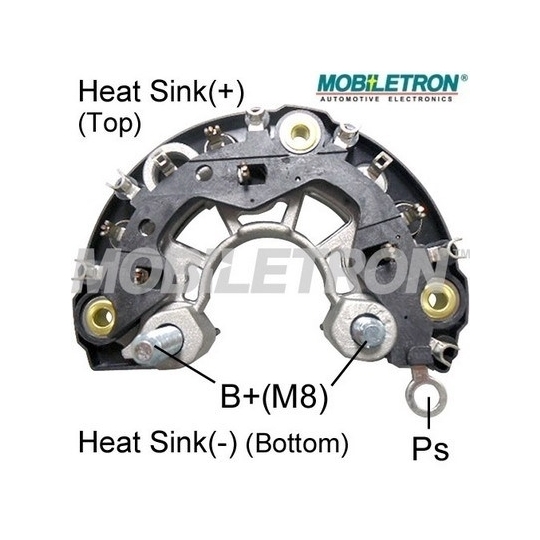 RB-172H - Rectifier, alternator 