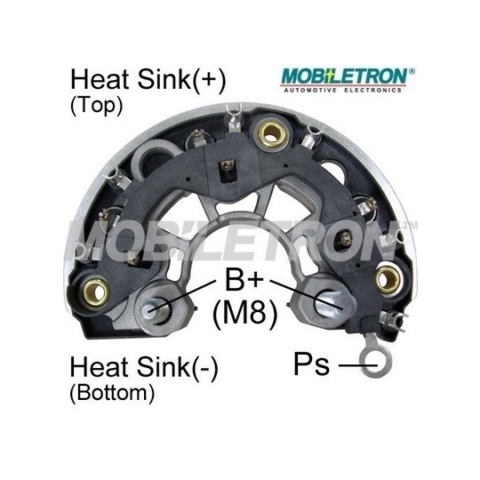 RB-163H - Rectifier, alternator 