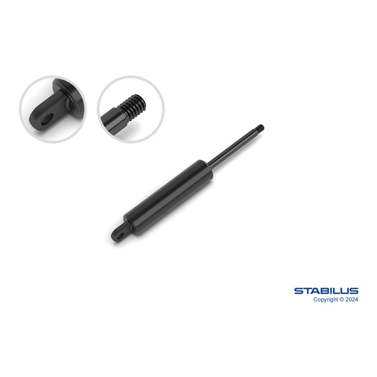 Gas Spring, fuel filler cap