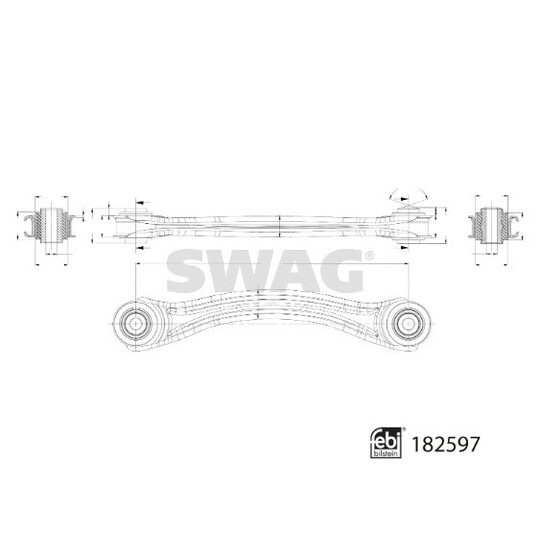 33 10 8673 - Track Control Arm 