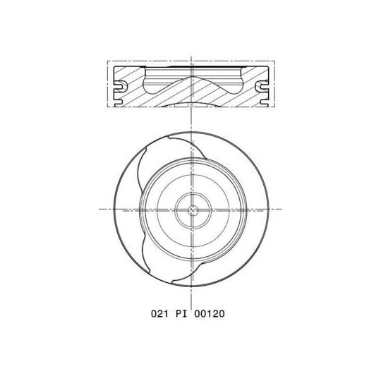 021 PI 00120 002 - Piston 