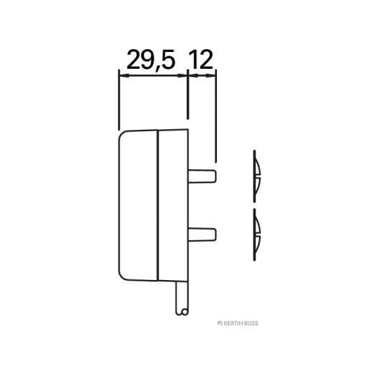 82710385 - Side Marker Light 